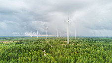 Pictured: Wind turbines in Kokkolantie, Finland